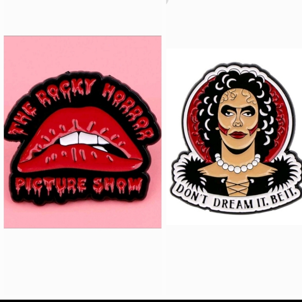 2 Rocky Horror Picture Show Pins